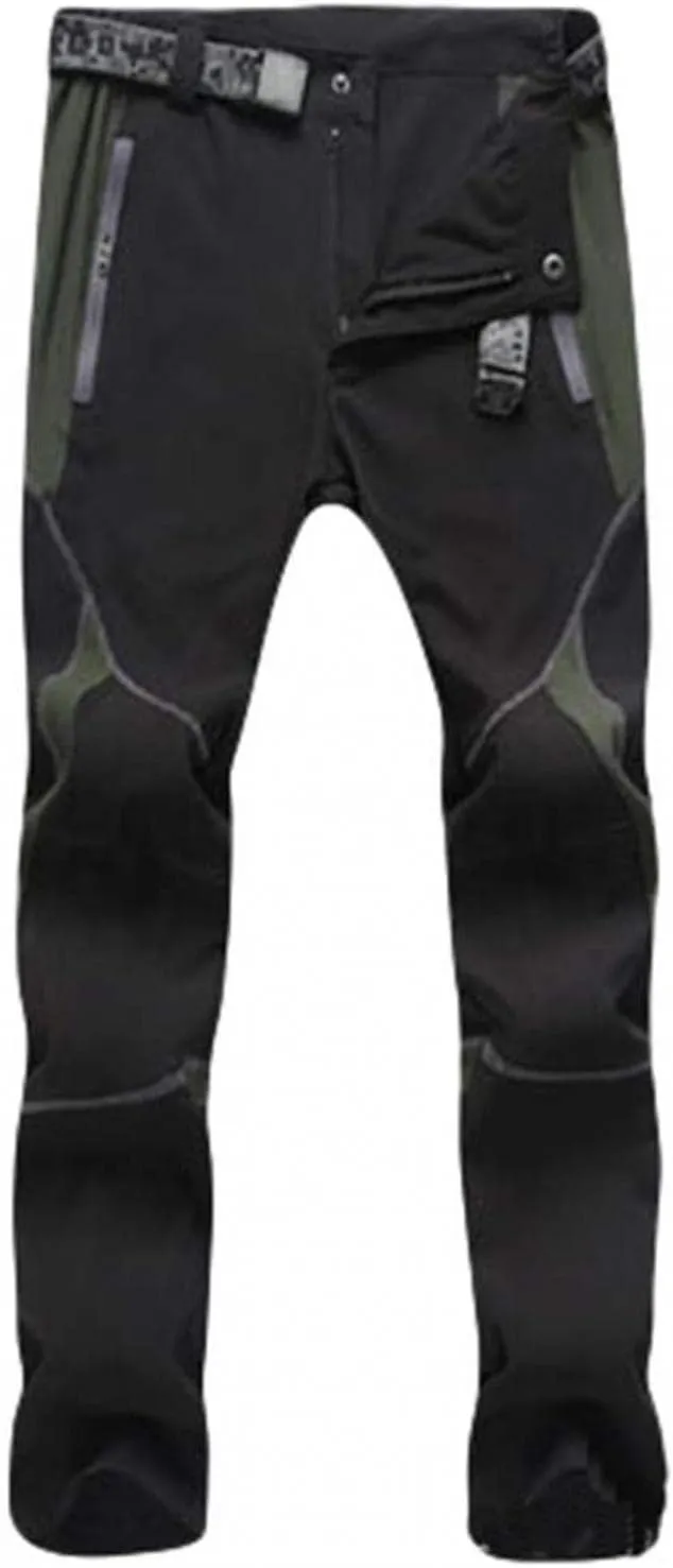 ZHUER Hiking Pants for Men Lightweight Waterproof Work Pants Lightweight Cargo Pants Outdoor Mountain Pant Fishing Camping