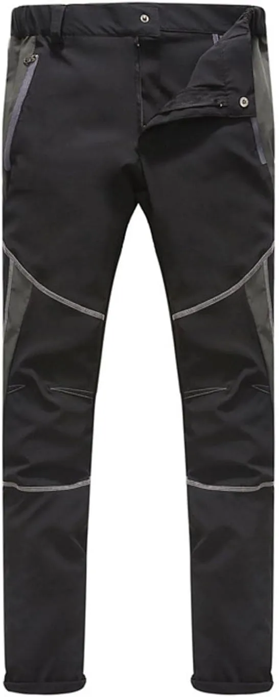 ZHUER Hiking Pants for Men Lightweight Waterproof Work Pants Lightweight Cargo Pants Outdoor Mountain Pant Fishing Camping