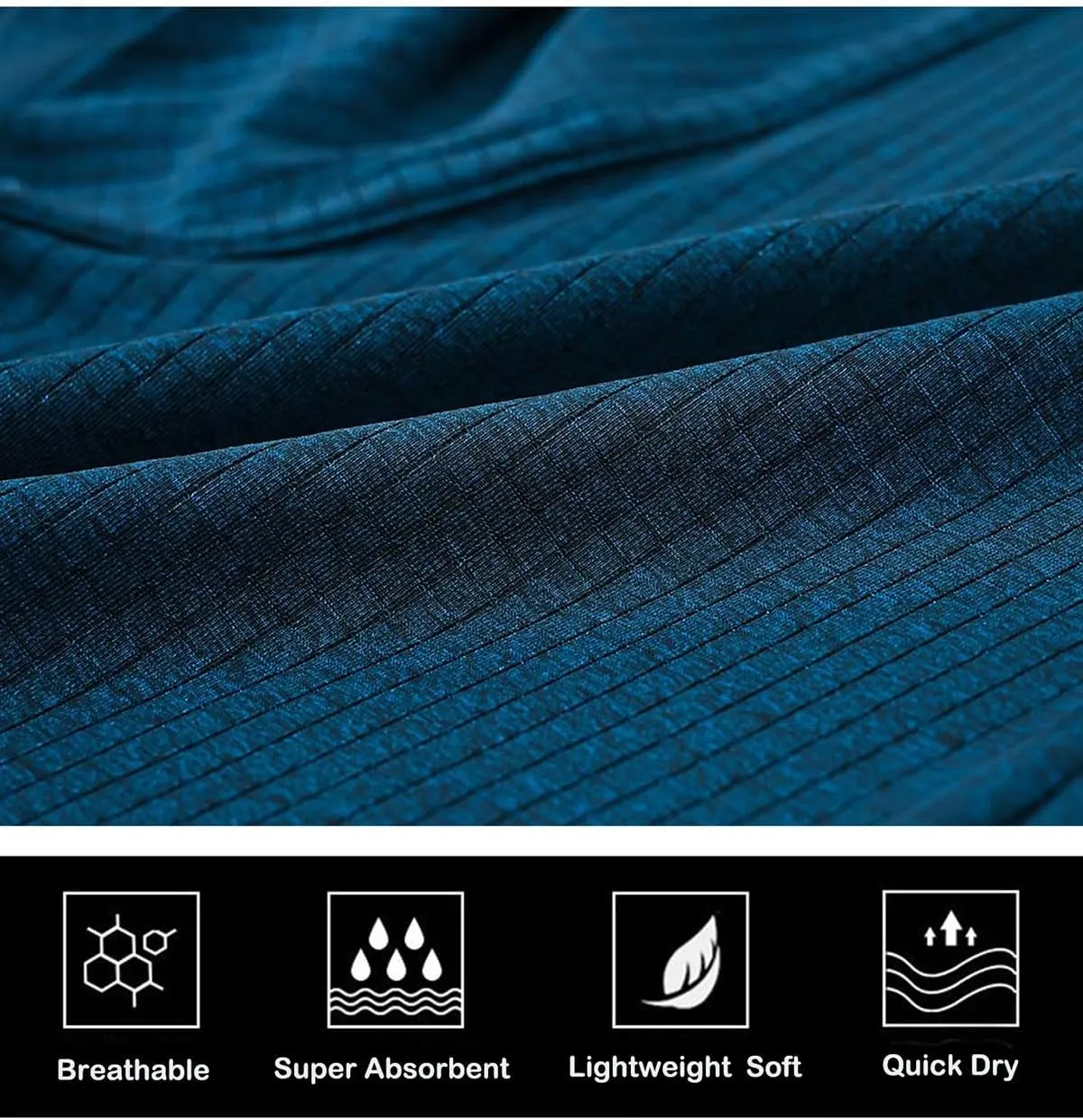ZONBAILON Mens Underwear Boxer Briefs Moisture-Wicking Breathable Bamboo Viscose Boxer Pouch
